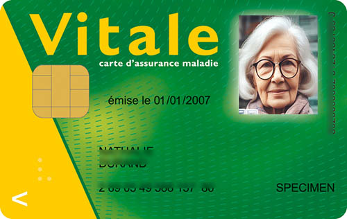 carte vitale mise à jour par la pharmacie de l'Abbaye